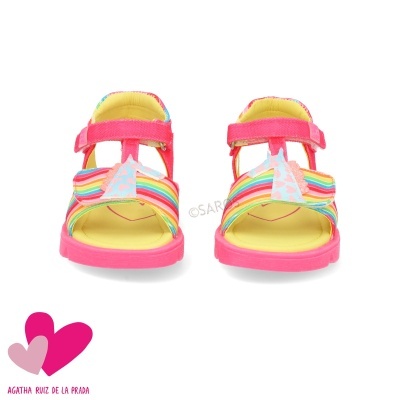 Sandalia Agatha Ruiz De La Prada Unicornio 242973 Multicolor