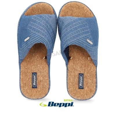 Chinelo De Quarto Beppi 2212300 Azul