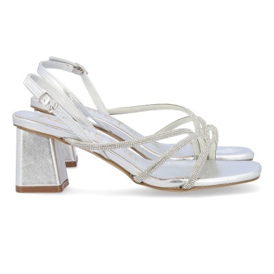 Sandalia Azarey 531j186 Prata