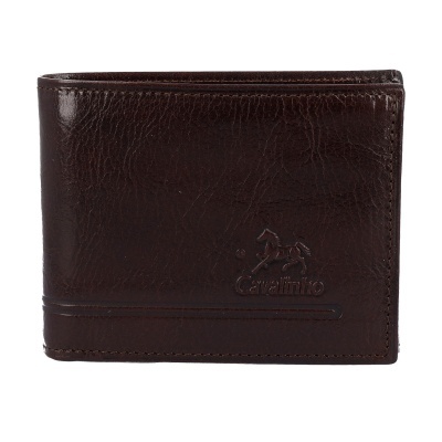 Carteira de Homem em pele Cavalinho 28610508 Castanho