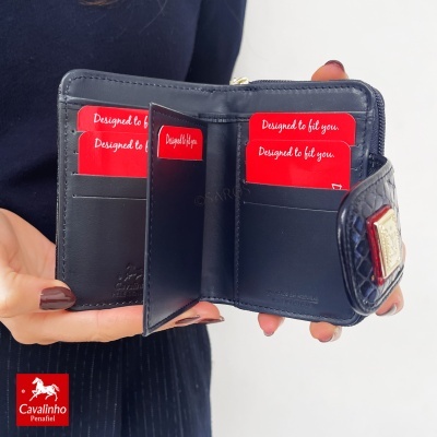 Carteira Cavalinho Honor 28190218 Multi-vermelho