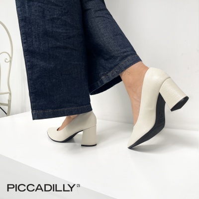 Sapato Piccadilly Safiano 745135 Bege