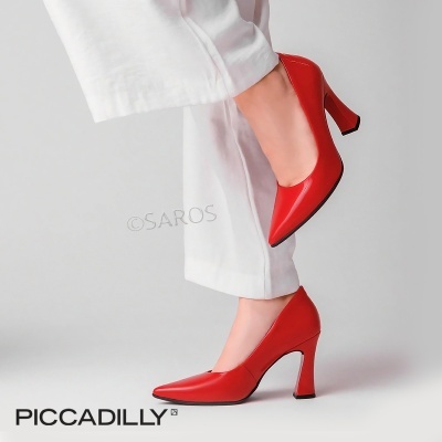 Sapato Piccadilly Stiletto 749236 Vermelho