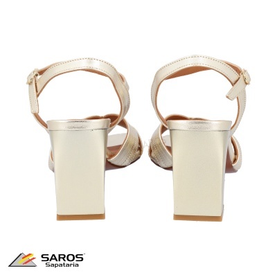 Sandália Samelli 3611 Platina