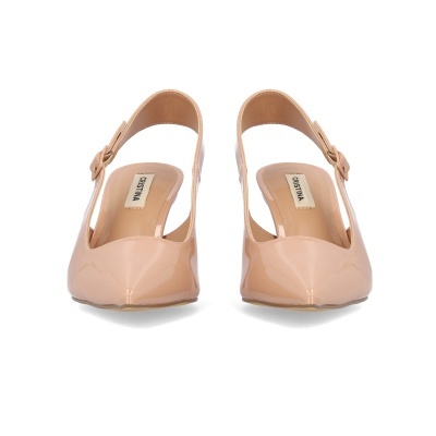 Sapato Cristina Ferreira Scarpin Slingback Lavish Cfd182 Nude