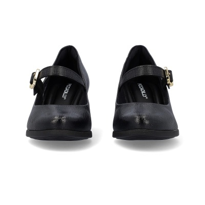 Sapato Piccadilly Mary Jane 654063 Preto