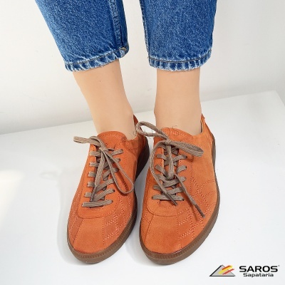 Sapatilha Saros Atrai 6679 Laranja