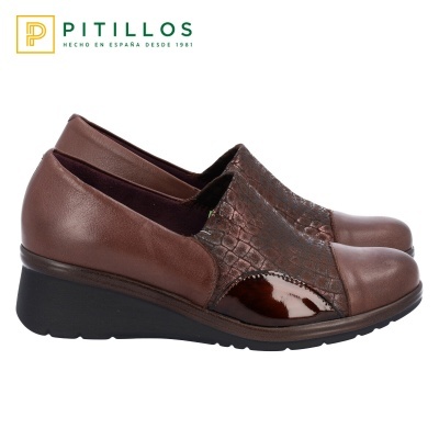 Sapatos Pitillos 1622 em Castanho