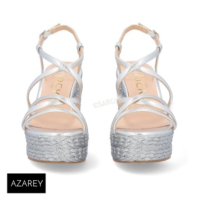 Sandalia Azarey 572h505 Prata