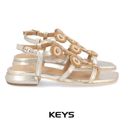 Sandalia Keys 9480 Platina