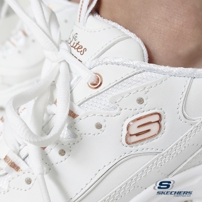 Sapatilha Skechers D'lites Fresh Start 11931 Branco com Dourado