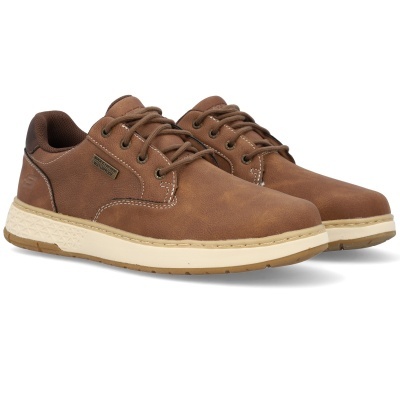 Sapato Skechers Street Delson 205234 Castanho