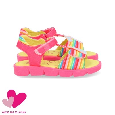Sandalia Agatha Ruiz De La Prada Unicornio 242973 Multicolor
