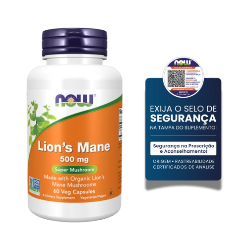 Now® Lion's Mane 500mg 60 Capsules Now® Lion's Mane 500mg 60 Capsules