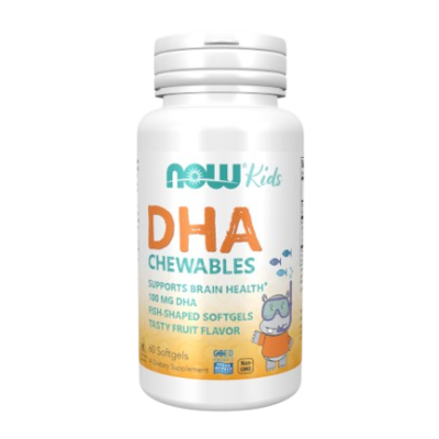 Now Kids DHA 60 Comprimidos mastigáveis