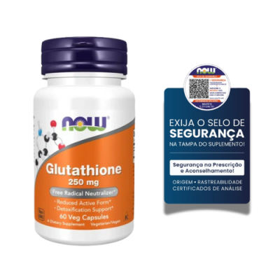 Now® Glutathione 250mg 60 Capsules