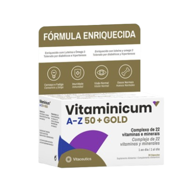 Vitaminicum A-Z 50+ Gold 30 Cápsulas