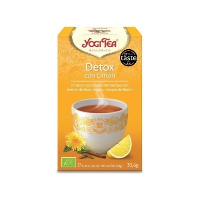 Yogi Tea Detox Limão 17 Saquetas