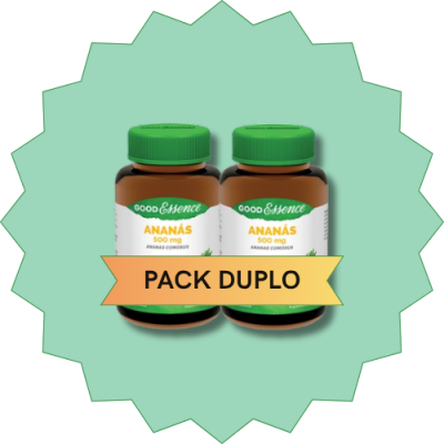 Pack Good Essence Ananás 500mg 90 Cápsulas