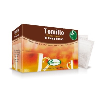 SoriaNatural Infusão Tomilho 20 Saquetas
