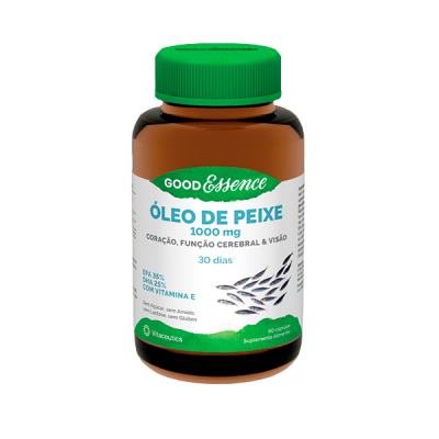 Good Essence Óleo Peixe 1000mg 60 Cápsulas