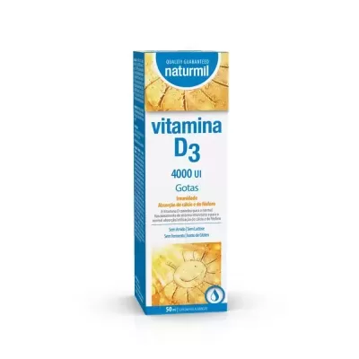Naturmil Vitamina D3 Gotas Orais 50ml