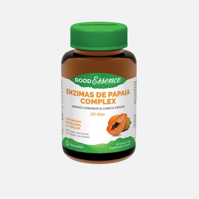 Good Essence Enzimas Digestivas de Papaia 90 Comprimidos