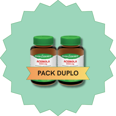 Pack Good Essence Acerola 1000mg 60 Comprimidos