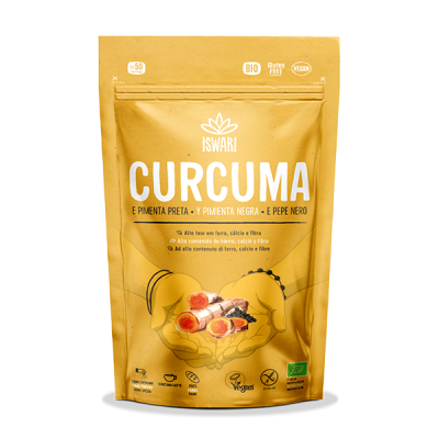 Iswari Curcuma e Pimenta Preta em pó 150g