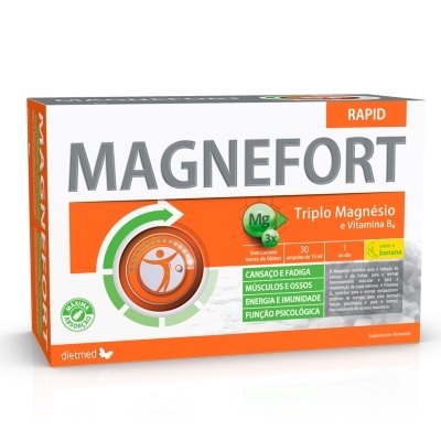 Magnefort Rapid 30 Ampolas