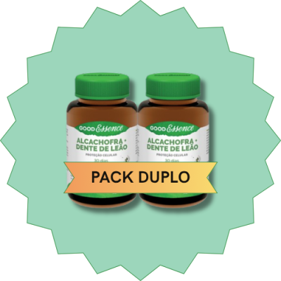 Pack Good Essence Alcachofra + Dente de Leão 60 Comprimidos