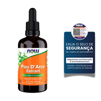 Now® Pau d'Arco Extract 59ml (37 doses)