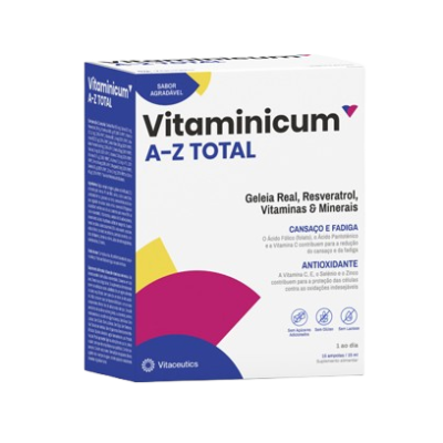 Vitaminicum A-Z Total 15 Ampolas