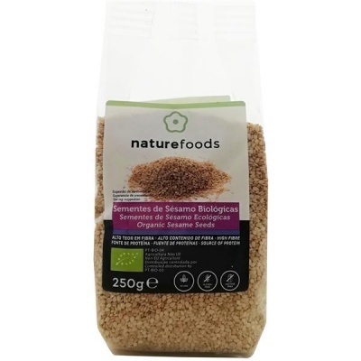 Naturefoods sementes de sésamo biológico