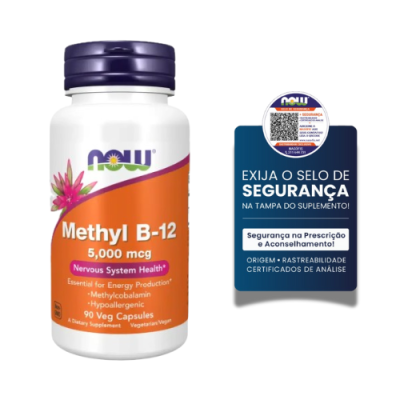 Now® Methyl B-12 5000mcg 90 Capsules