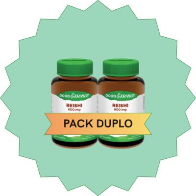 Pack Good Essence Reishi 600mg 60 Comprimidos