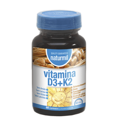 Naturmil Vitamina D3 + K2 60 Comprimidos