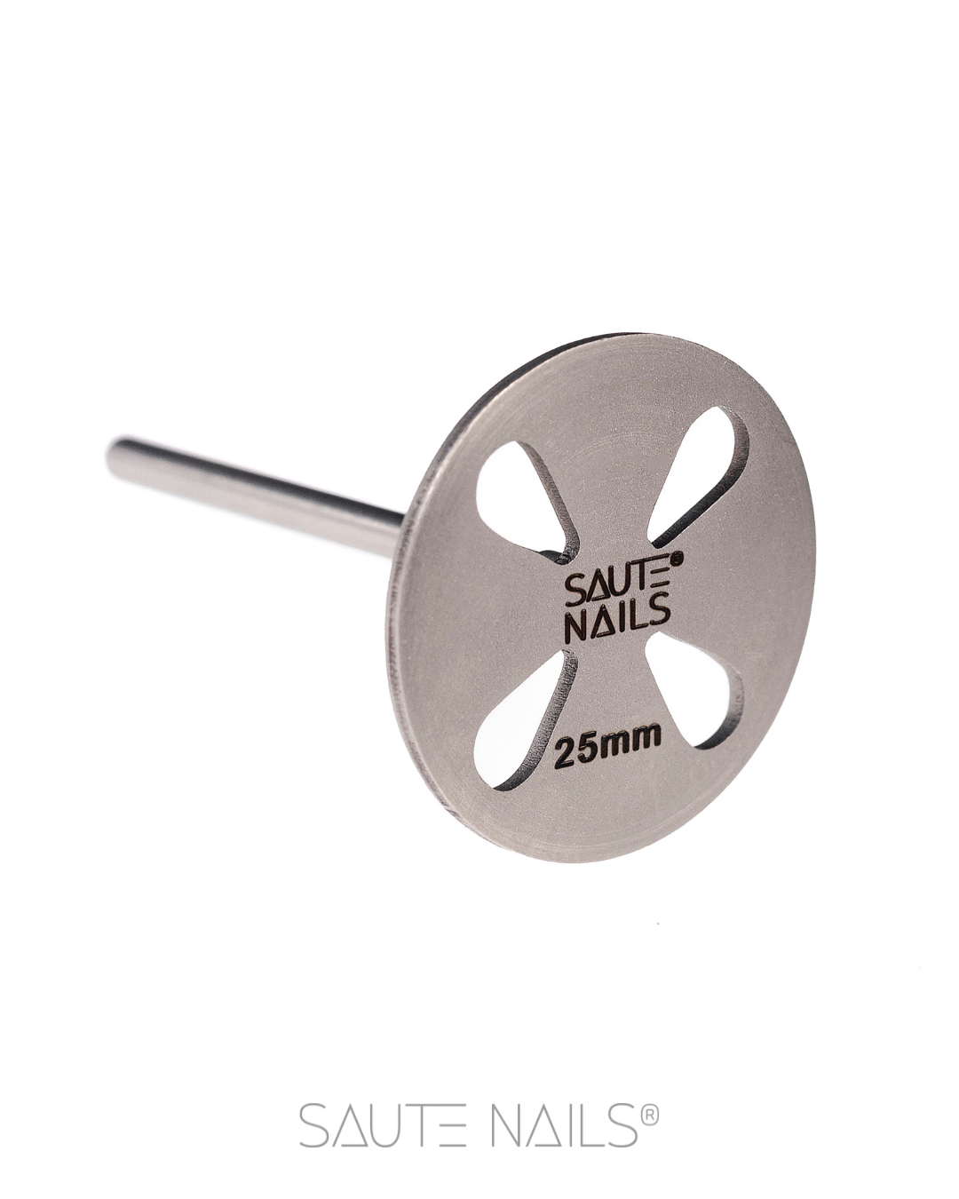 Disco de Pedicure – Pododisc M com 25 mm Parafuso metálico prateado com cabeça circular gravada 25mm