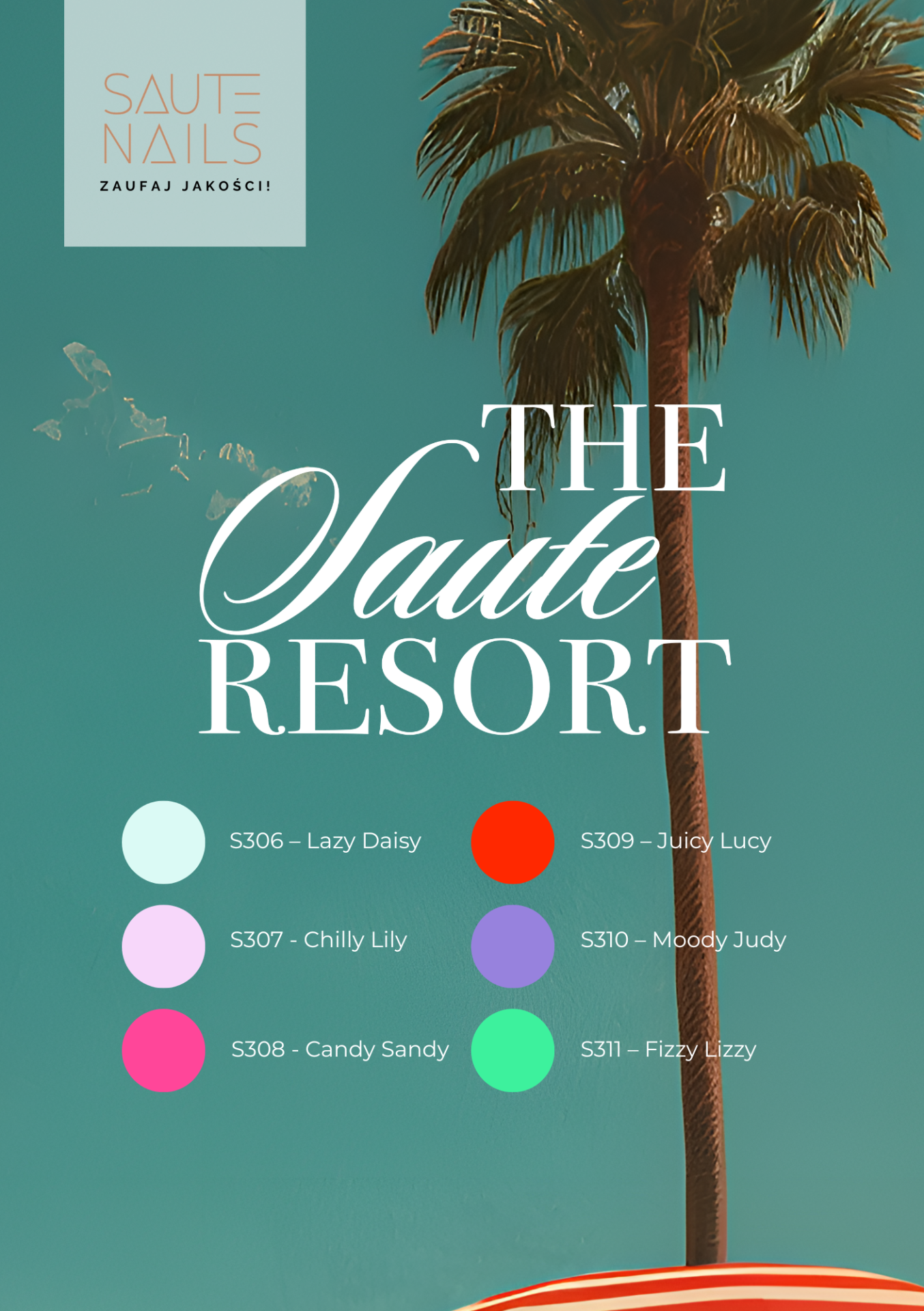 Coleção de Verniz Gel Saute Resort – Edição de Verão Coleção de Verniz Gel Saute Resort – Edição de Verão