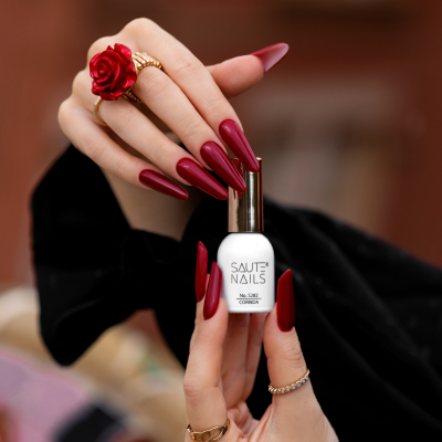 Verniz Gel S282 - Corrida (Bordô Escuro)