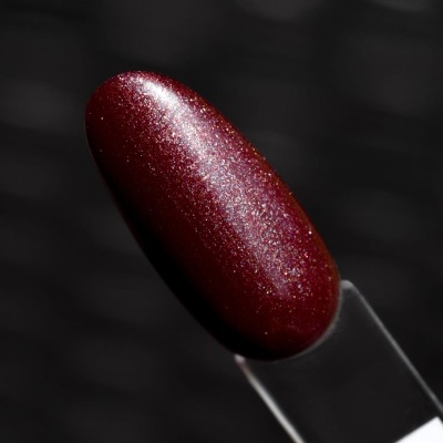 Verniz Gel S152 Splash (Vermelho Escuro com Brilhantes)