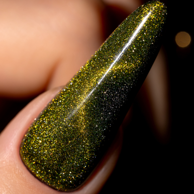 Verniz Gel Cateye Effect E04 (Dourado)