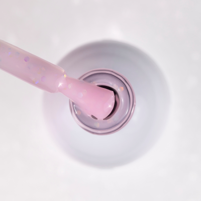 Luna Base Aura (Rosa Leitoso com Partículas Holográficas) Luna Base Aura (Rosa Leitoso com Partículas Holográficas)