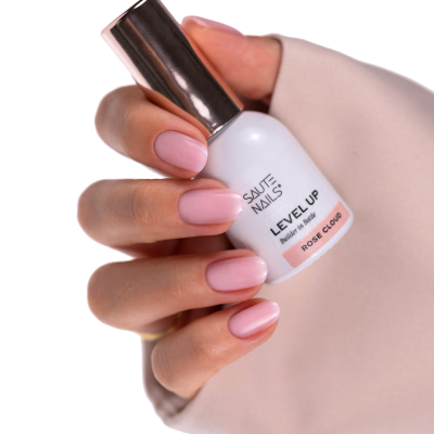 BiB Level UP Builder in Bottle – Gel Construtor Rose Cloud (Rosa Leitoso) 8ml