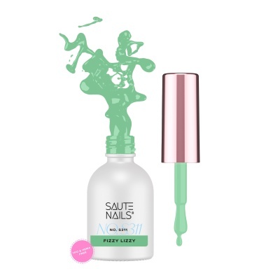 Verniz Gel S311 – Fizzy Lizzy (Verde Limão Vibrante)