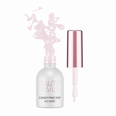 Candy Pink Top No Wipe (Rosa Claro) 8ml