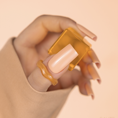 Verniz Gel S297 - Peach Joy (Pêssego Pastel)