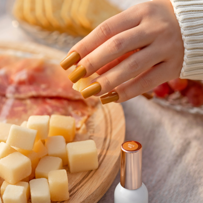 Verniz Gel S258 Pecorino (Mostarda)