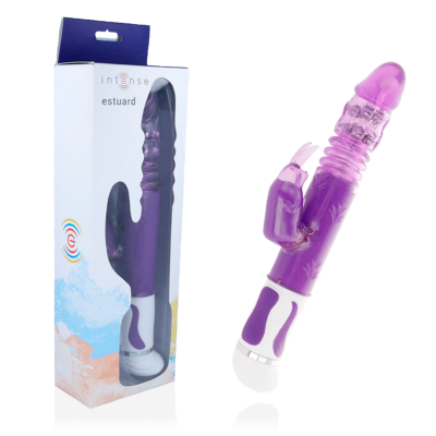 Vibrador Intense Estuard Coelho Roxo