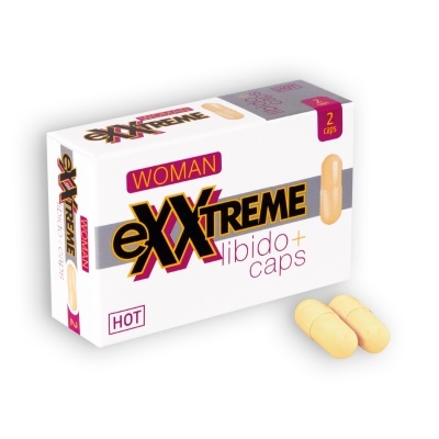 Cápsulas Estimulantes Exxtreme Libido para Elas 2 uni